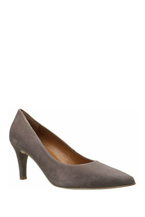 CC 26s High Heels Pump 85 Beige Black Patent Leather 627006