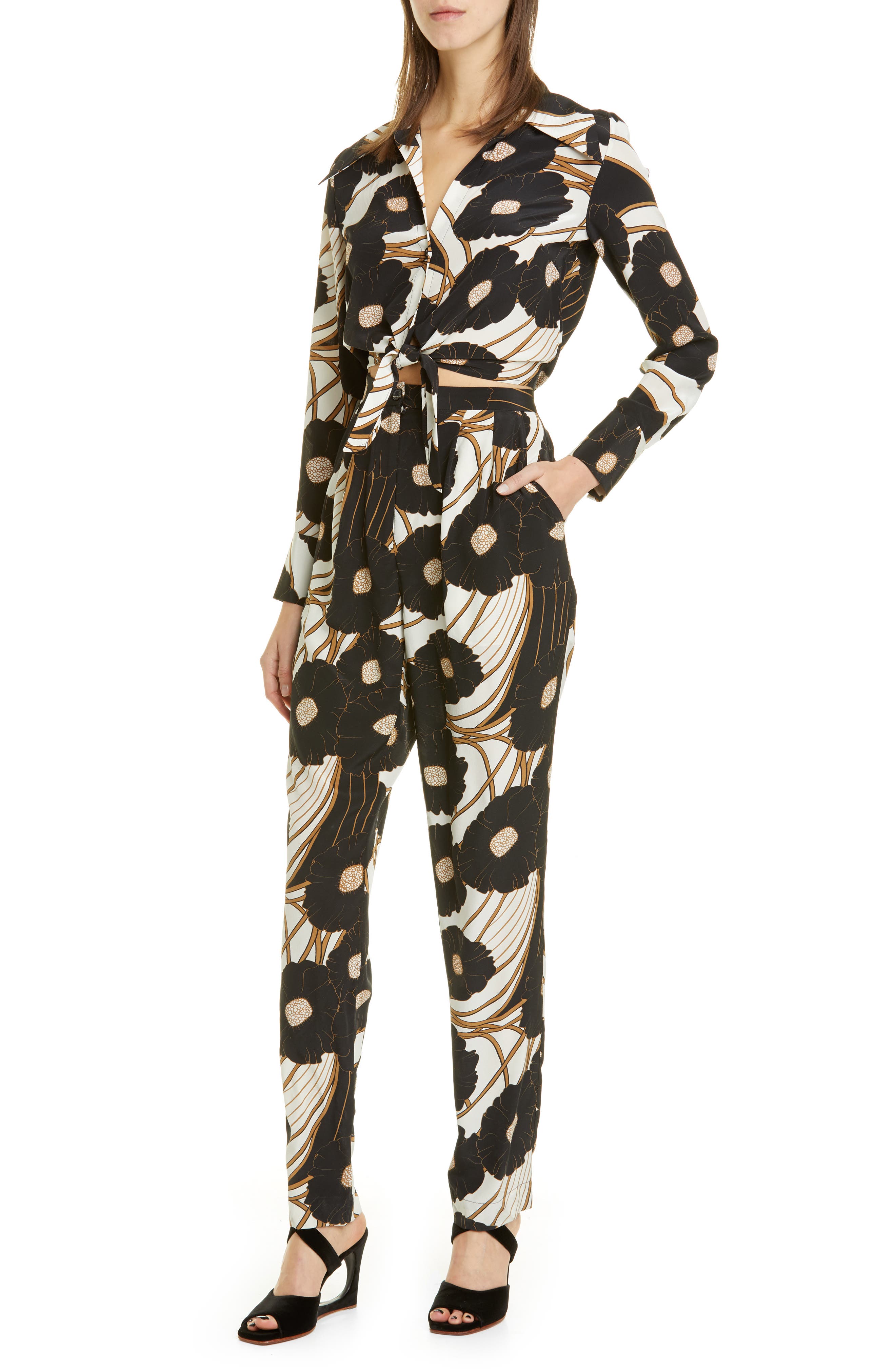 nordstrom floral jumpsuit
