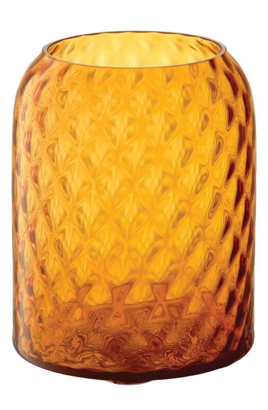 Lsa Dapple Lantern/vase In Orange