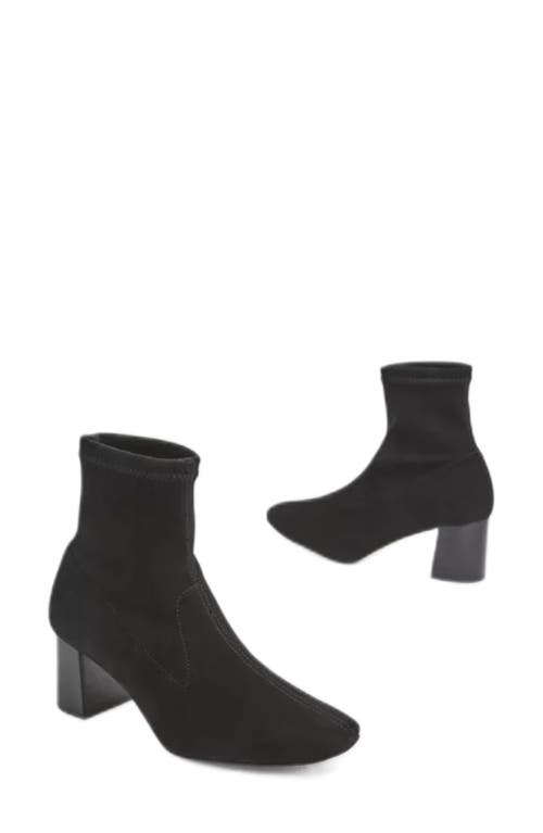 Lk Bennett Amira Sock Bootie In Black