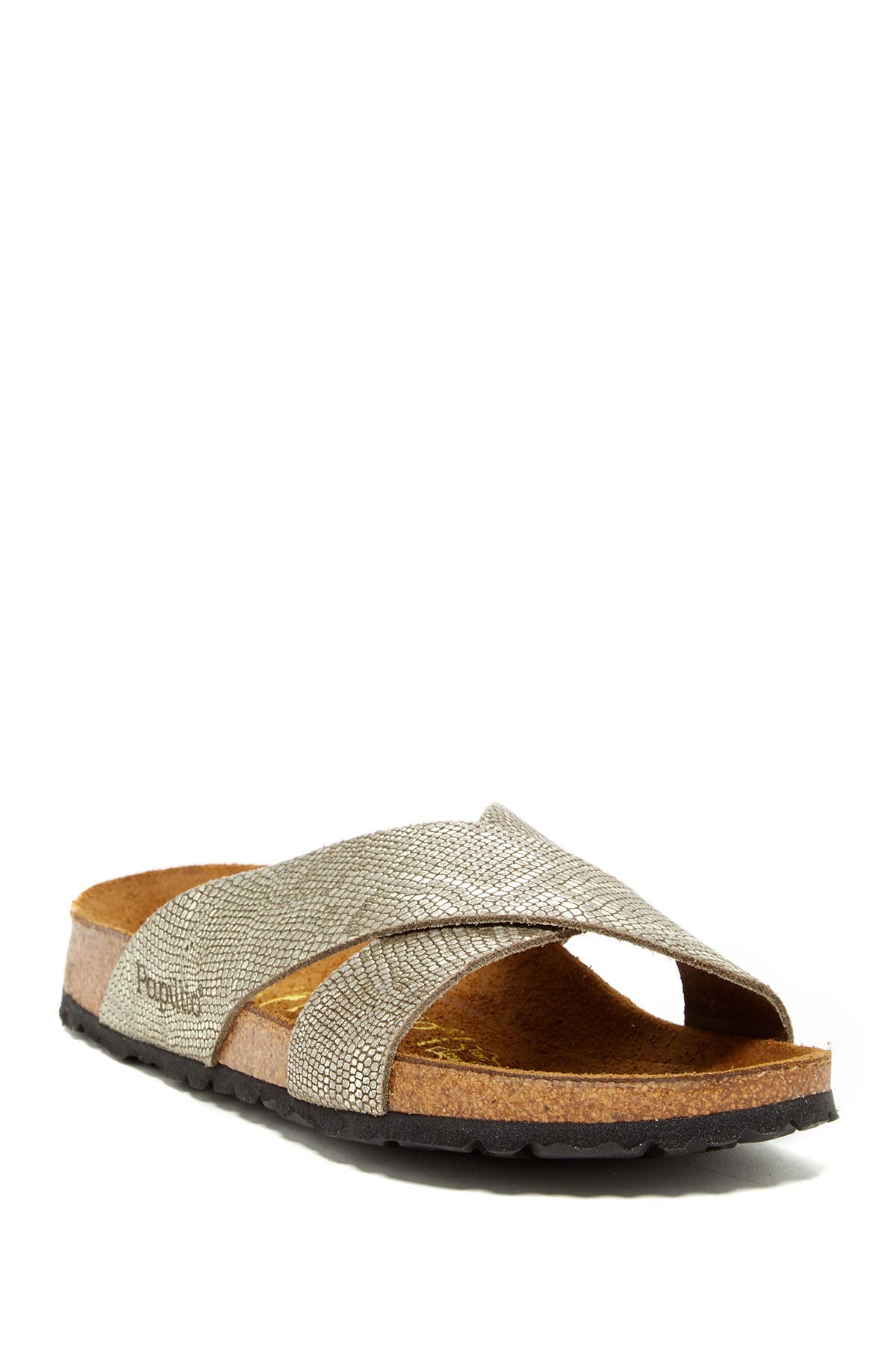 nordstrom rack birkenstock sandals on Birkenstock Daytona Slide Embossed Sandal Narrow Width Discontinued Nordstrom Rack