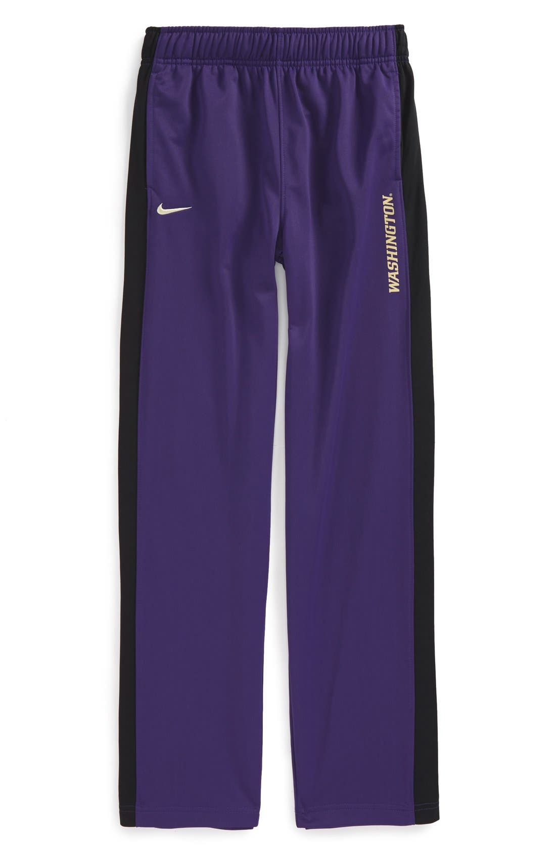 Nike 'University of Washington Huskies' DriFIT Pants (Big Boys
