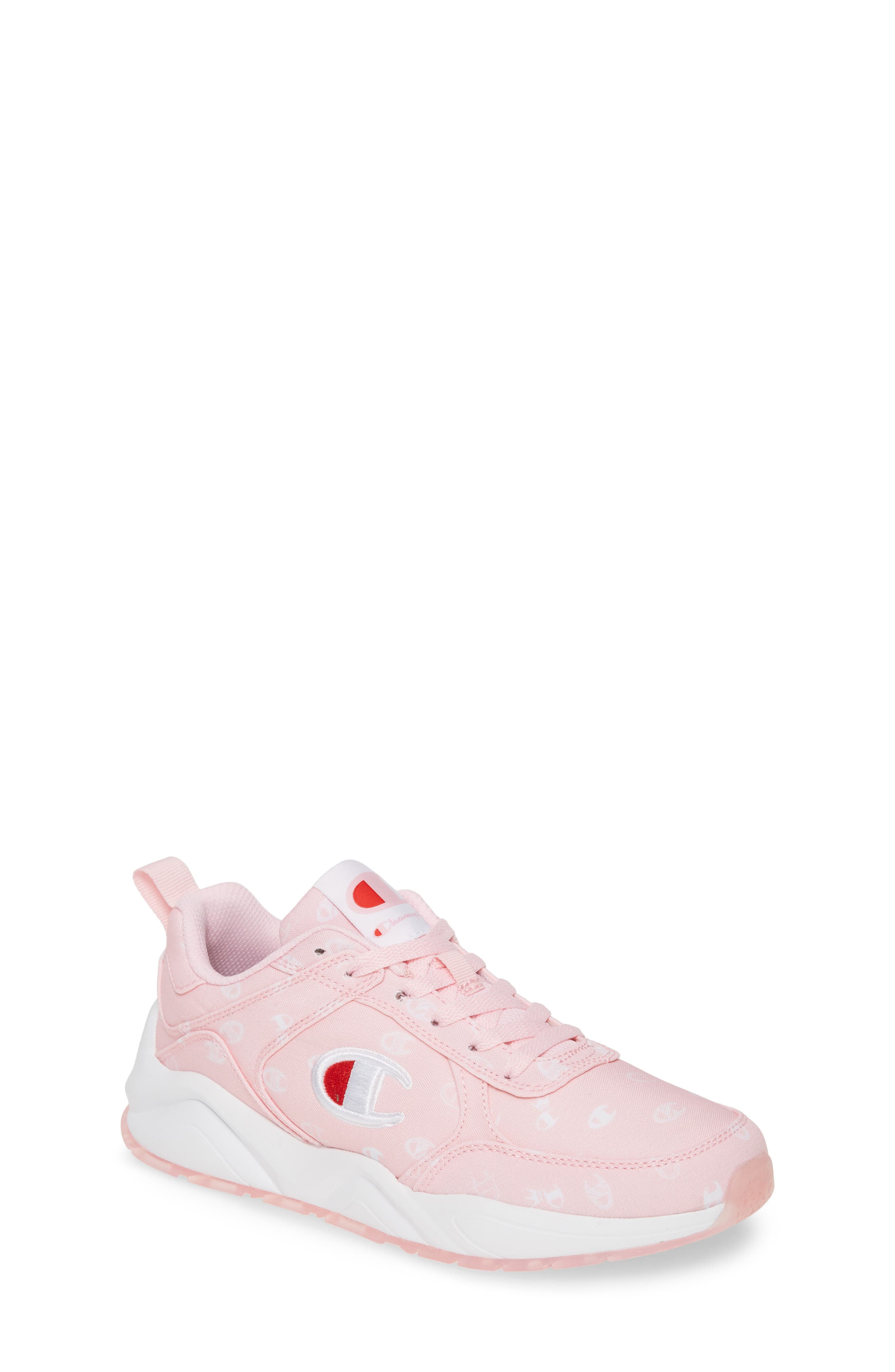 pink champion tennis shoes