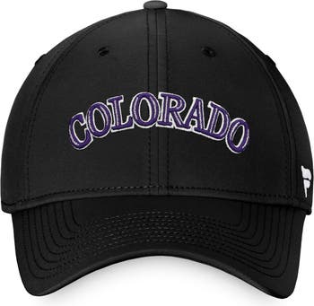 Men's Colorado Rockies Fanatics Branded Black Hometown Logo T-Shirt