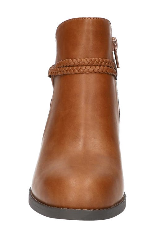 Bella Vita Women's Audrina Block Heel Booties In Tan