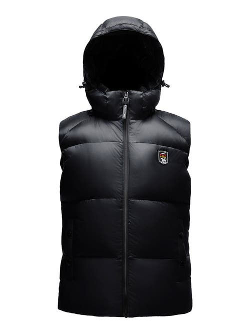 Triple F.a.t. Goose Puffer Down Vest In Black