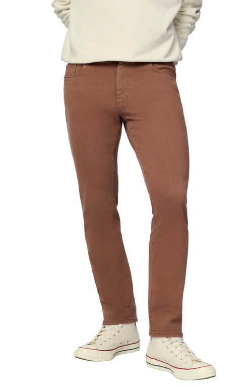 Warp & Weft Warp+weft Ams Slim Fit Jeans In Brown
