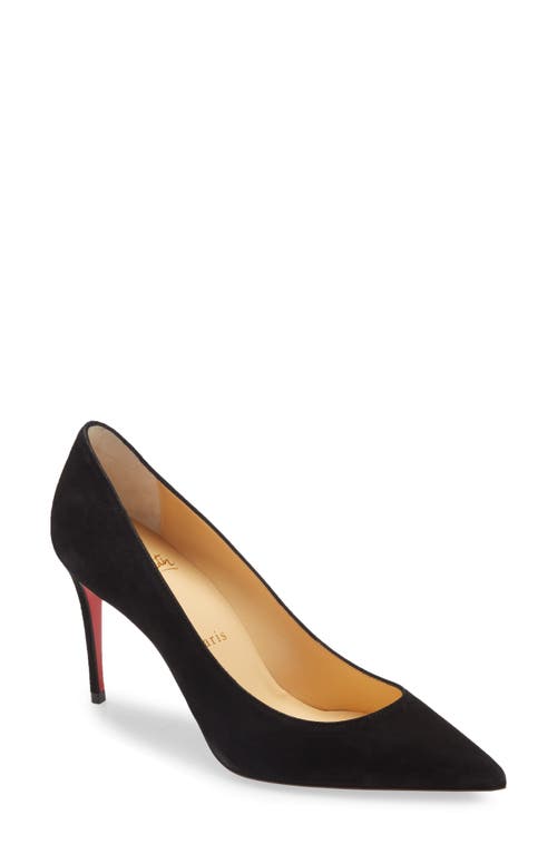 Christian Louboutin Kate Pointed Toe Pump Black at Nordstrom,