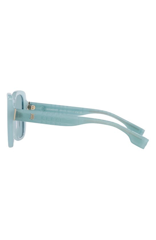 Burberry 52mm Gradient Square Sunglasses In Azure