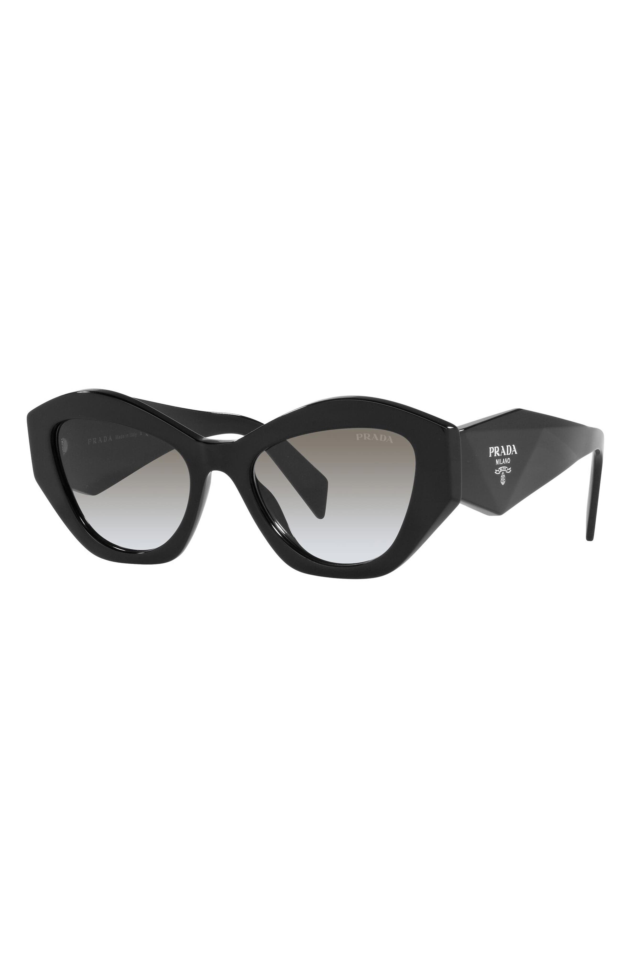 prada cat eye 55mm sunglasses