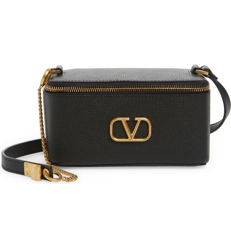 Valentino Garavani VLOGO Vanity Case Leather Shoulder Bag | Nordstrom