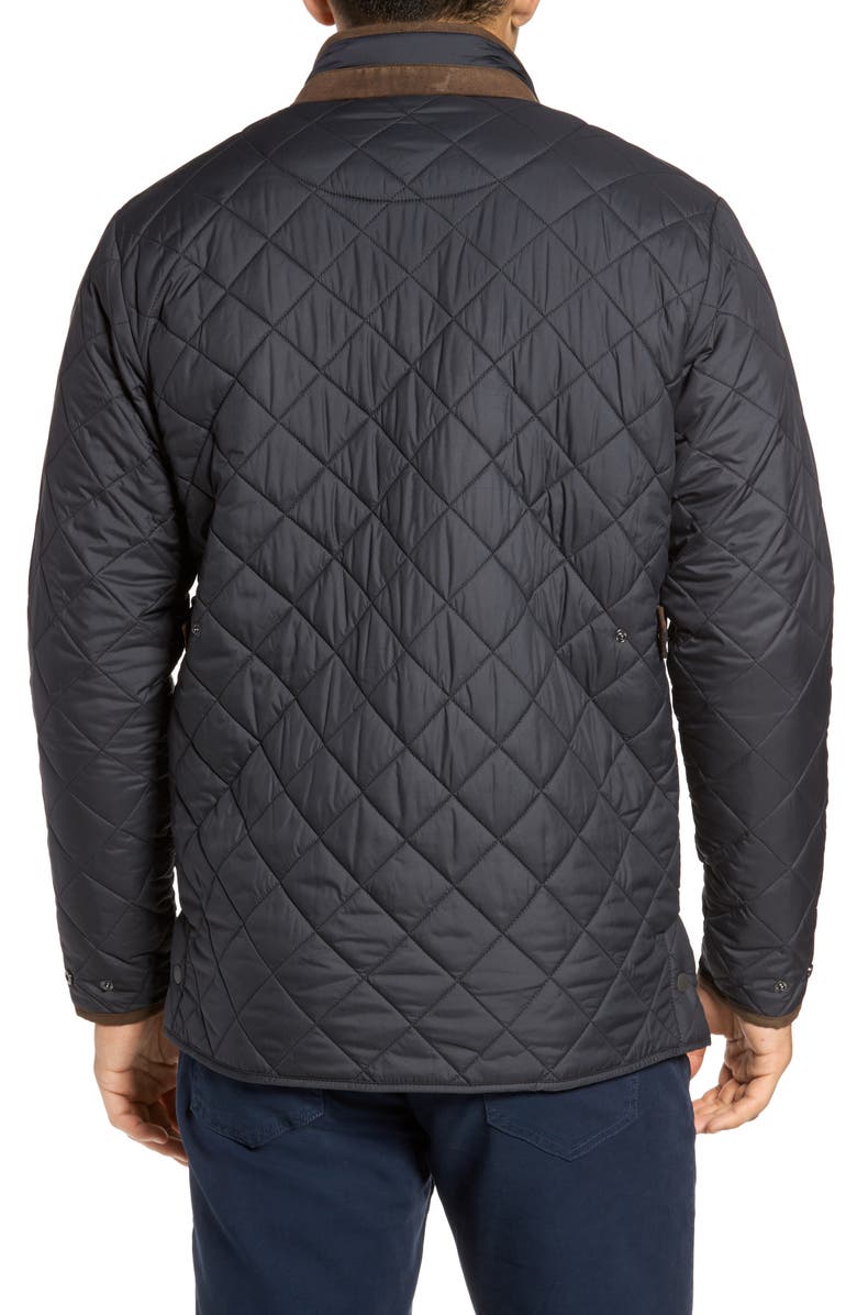 Peter Millar Suffolk Quilted Water-Resistant Car Coat, Alternate, color,