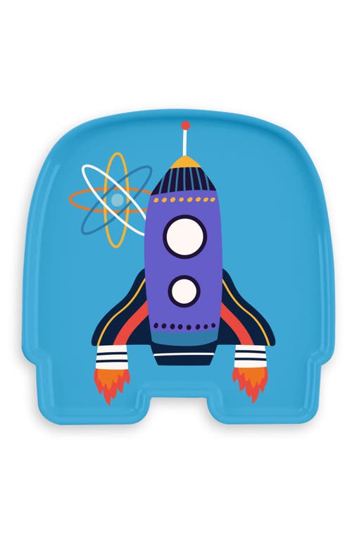 Tarhong Kids' 4-pack Space Plates In Blue