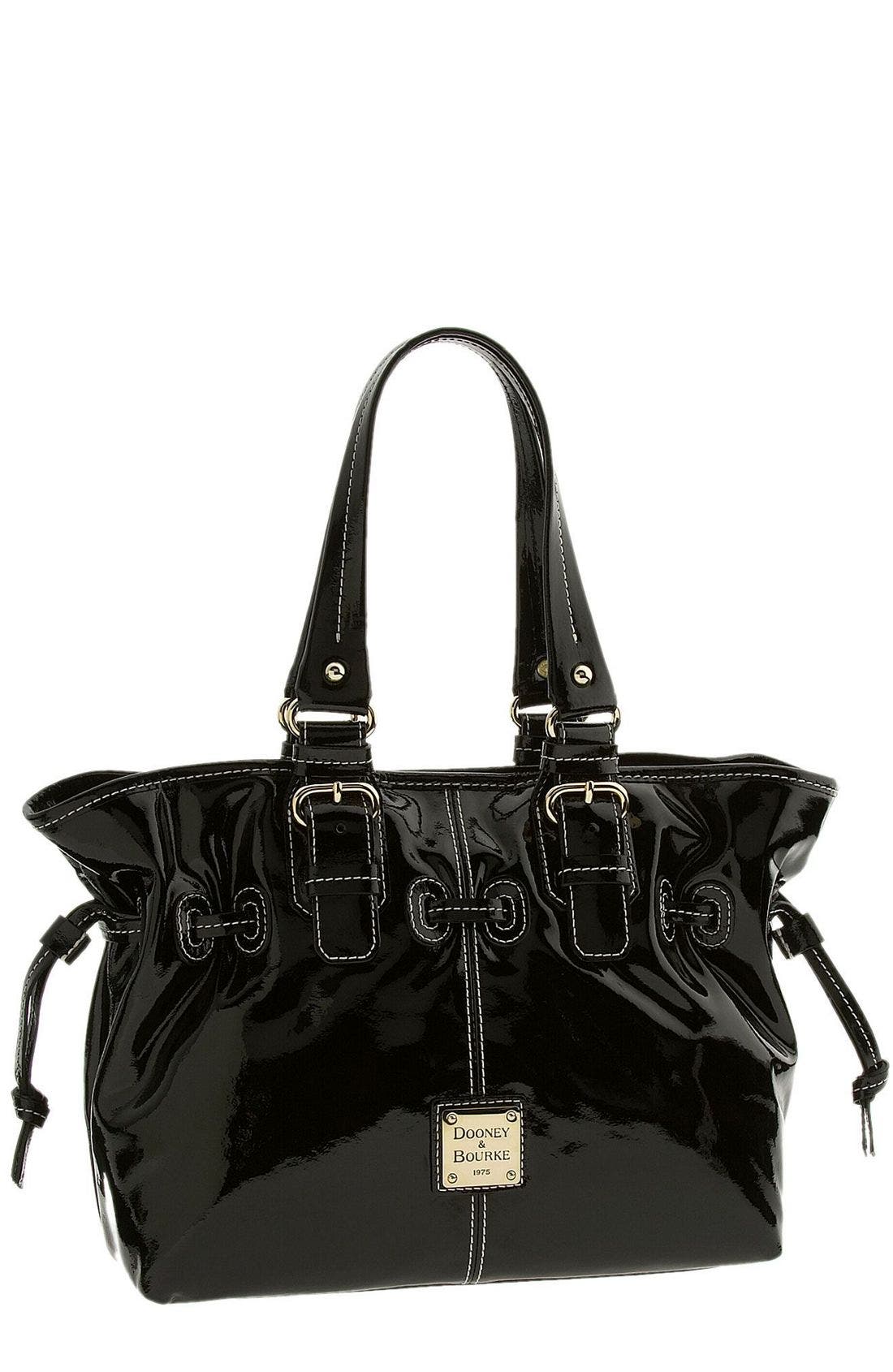 dooney and bourke patent leather tote