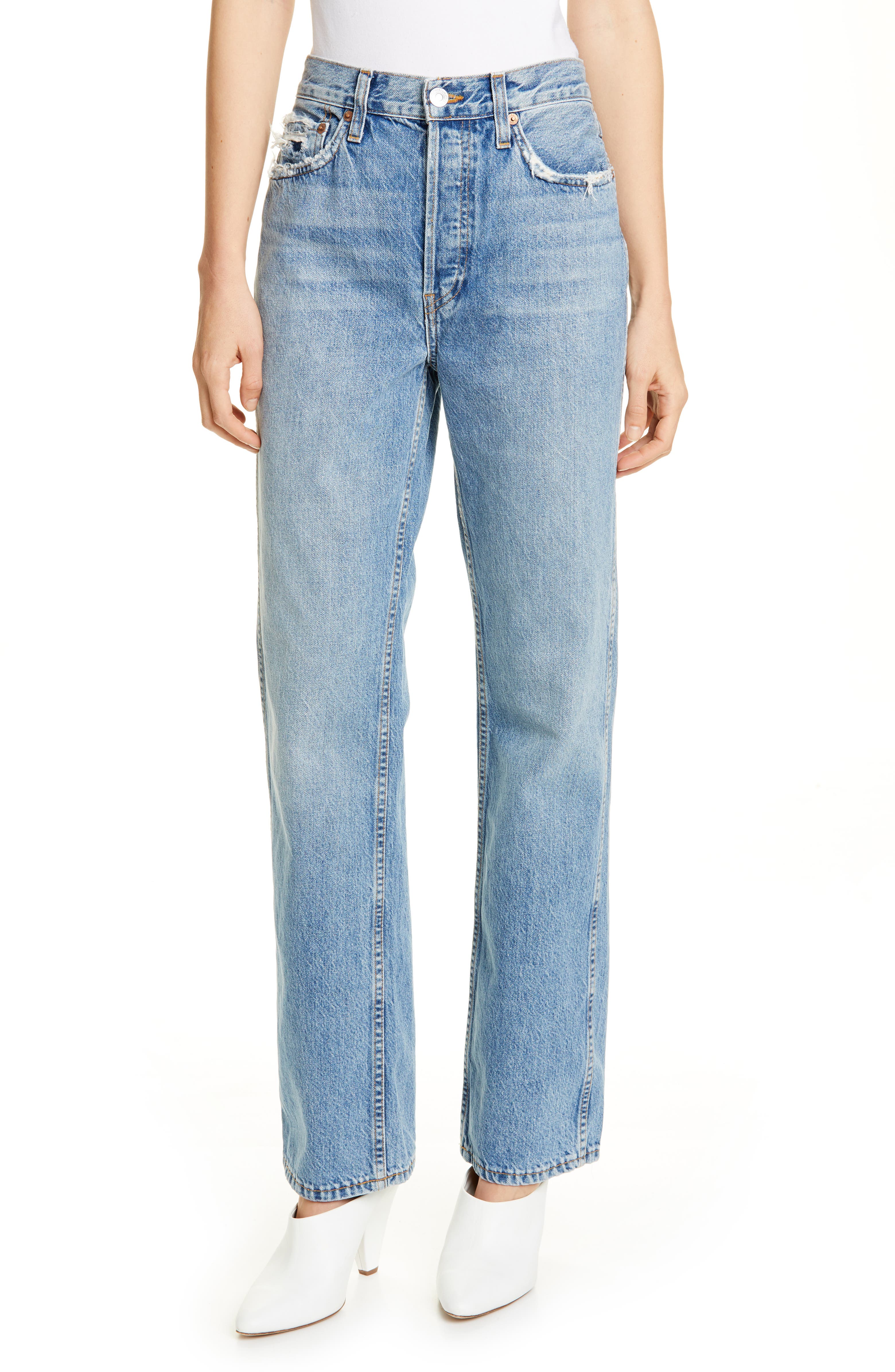 Re/Done Originals High Waist Loose Jeans | Nordstrom
