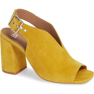 Bp. Block Heel Sandal, Yellow