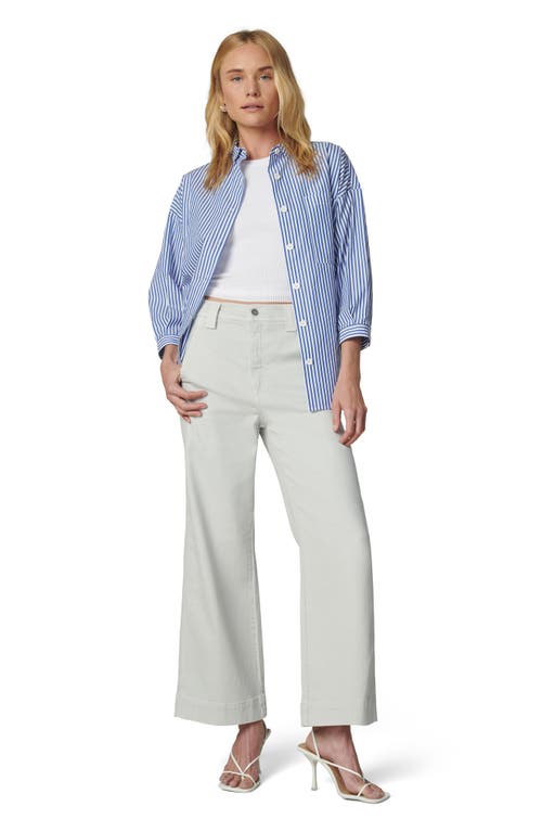 Joe's The Avery High Waist Ankle Wide Leg Jeans In Vapor
