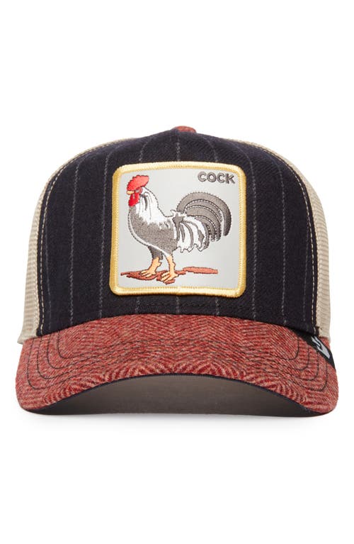 Shop Goorin Bros . Moon Rooster Trucker Hat In Navy