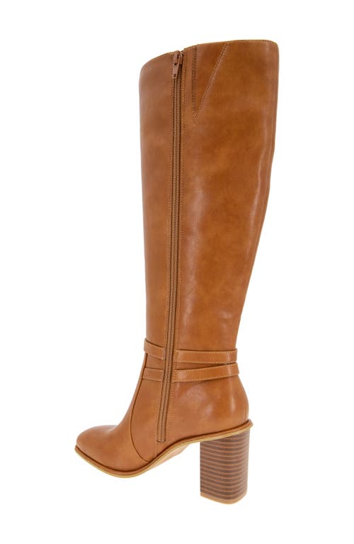 Shop Bcbg Volana Knee High Boot In Cognac