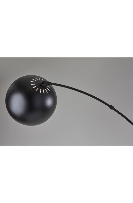 Shop Adesso Lighting Astoria Arc Floor Lamp In Black