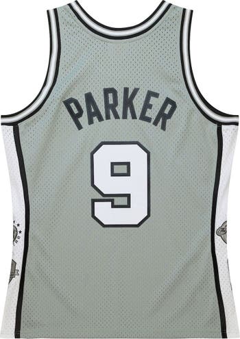 Male San Antonio Spurs 9 Tony Parker City Lights Black Swingman Jersey in  2023