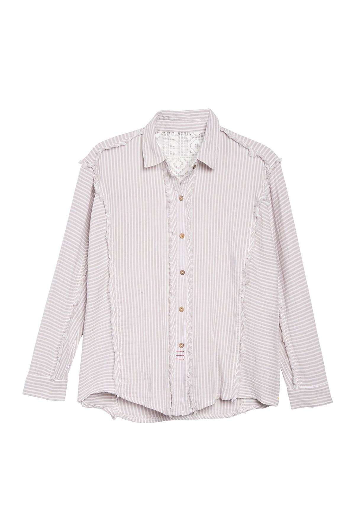 vintage striped button down shirt