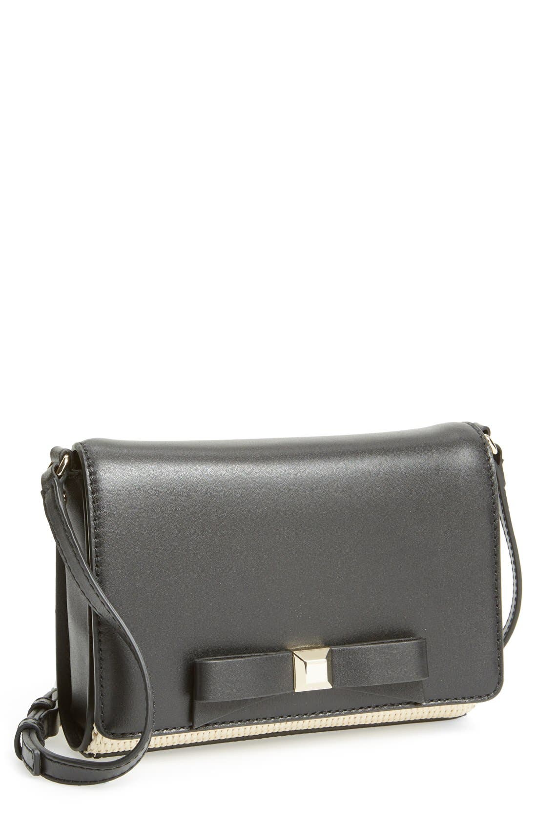 kate spade new york 'holly street straw rubie' crossbody bag Nordstrom