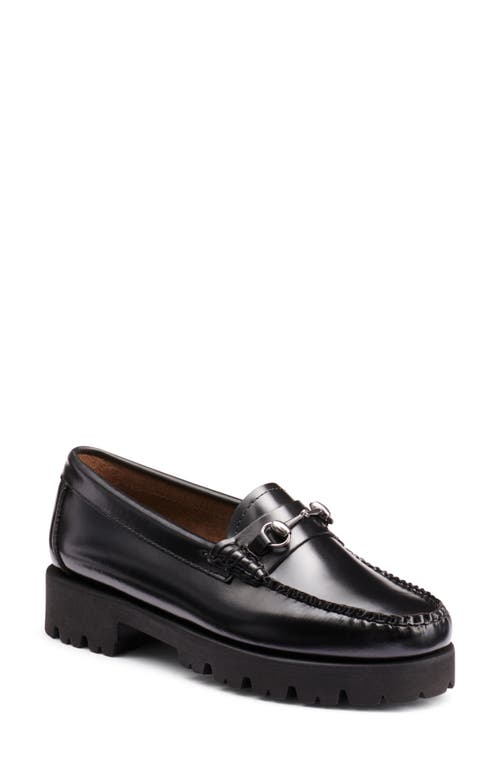 Shop G.h.bass Weejuns Lianna Bit Loafer In Black