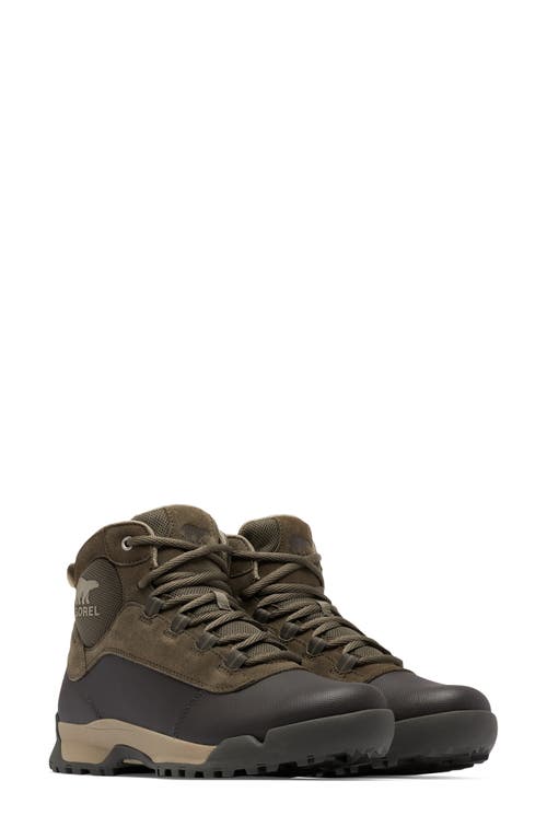 Shop Sorel Buxton Lite Waterproof Boot In Major/jet