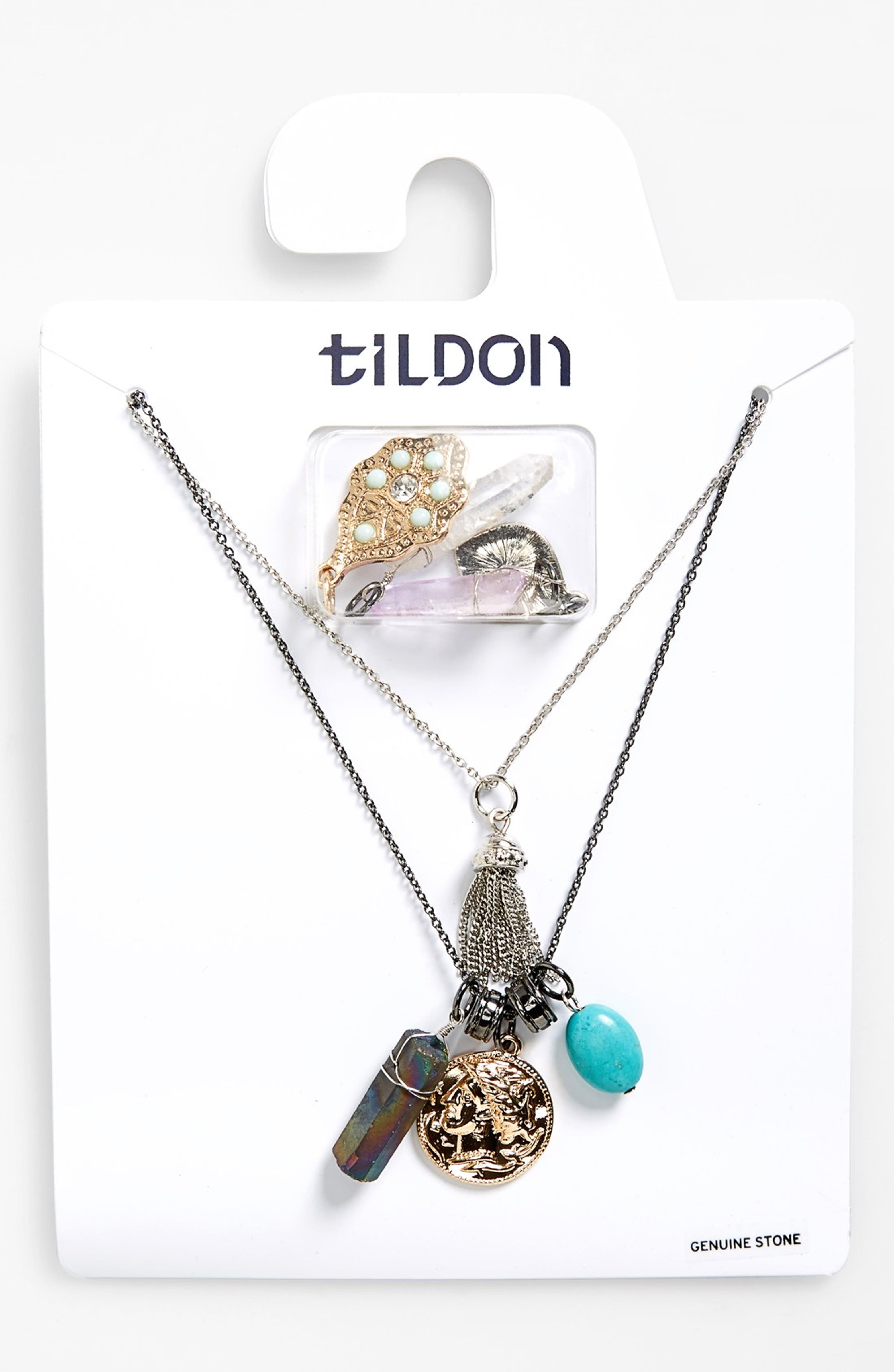 Tildon Build Your Own Multistrand Charm Necklace Nordstrom