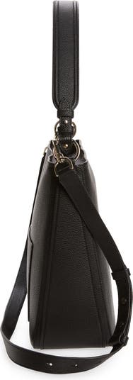 Hudson Hobo (Black) - Designer Leather Handbags