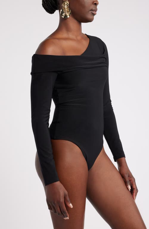 Shop Nordstrom X Harlem's Fashion Row Megan Renee Off The Shoulder Bodysuit In Black