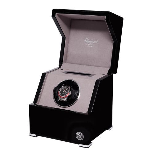 Shop Rapport London Perpetua Single Watch Winder In Ebony