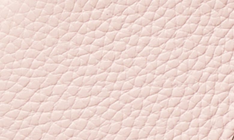 Shop Tory Burch Mini Miller Leather Crossbody Bag In Pale Pink