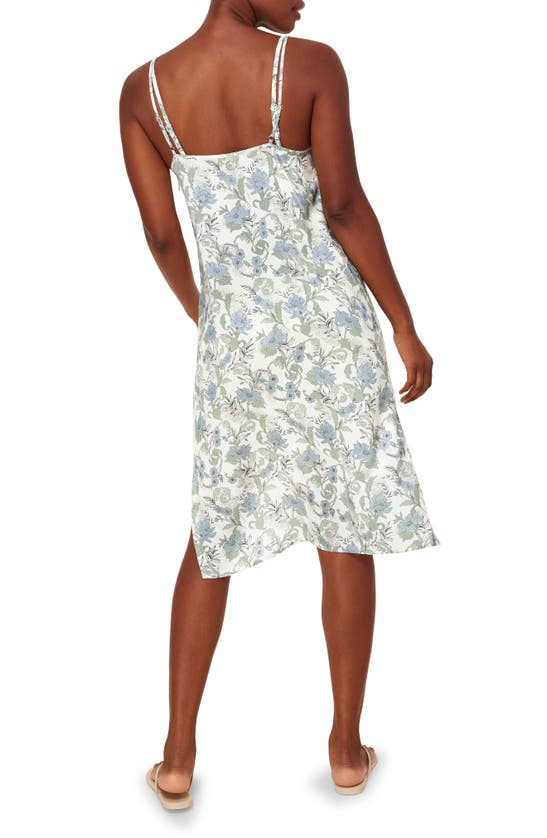 Shop Andie The Barreta Floral Print Cover-up Dress In Tuscan Floral