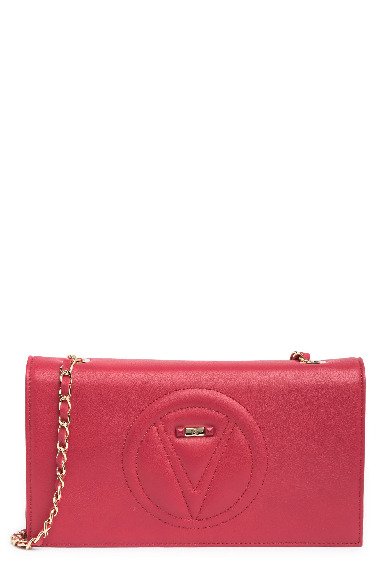 klem Vreemdeling ontwerper Valentino By Mario Valentino Lena Leather Crossbody Bag In Red | ModeSens