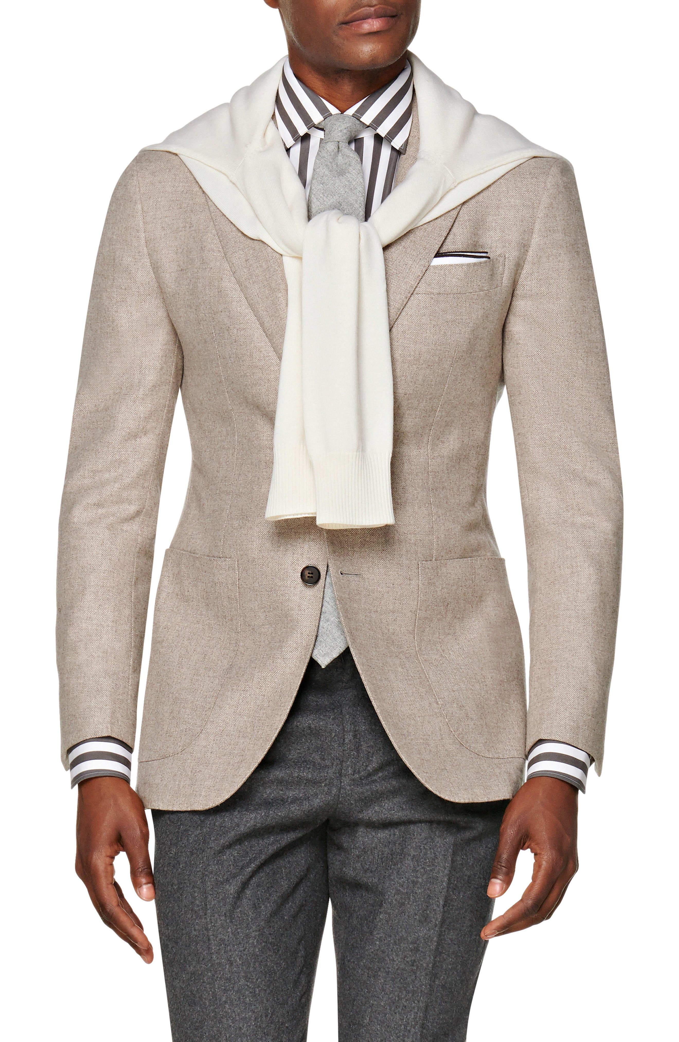 Suitsupply Havana Slim Fit Heathered Wool Sport Coat Nordstrom