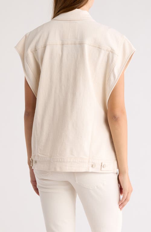 MOTHER MOTHER THE DRIFTER PONCHO CAP SLEEVE DENIM JACKET