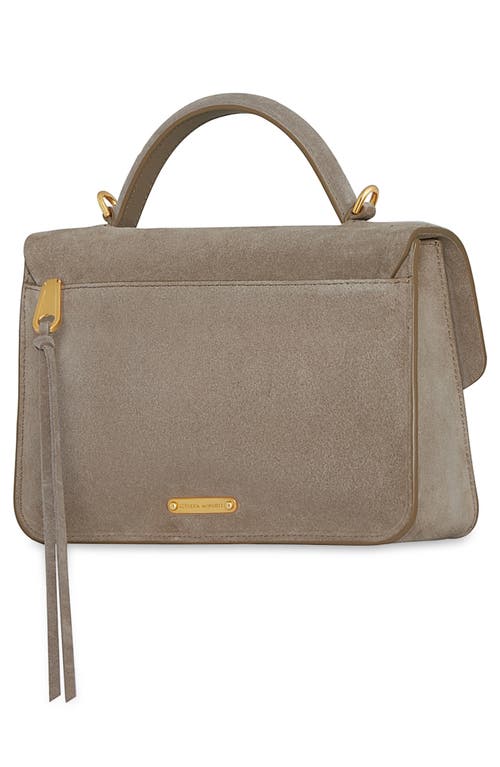 Shop Rebecca Minkoff Small Darren Crossbody Messenger Bag In Clay