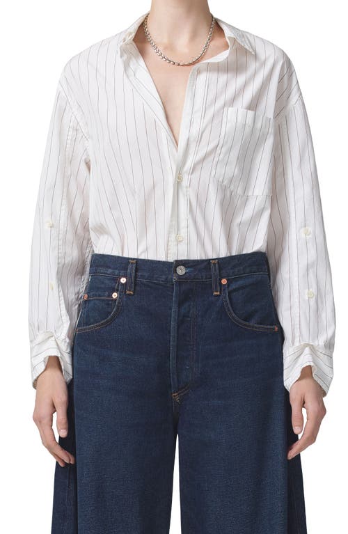 Citizens Of Humanity Kayla Cotton Shirt In Neutral