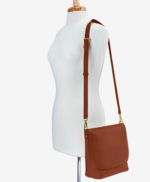 Gigi New York Andie Crossbody In Saddle