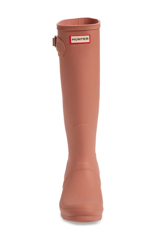 Shop Hunter Original Tall Rain Boot In Rococo Blush