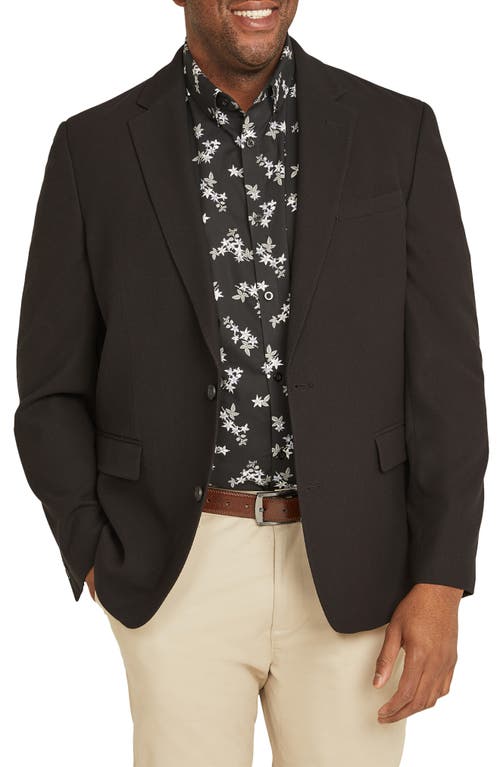 Shop Johnny Bigg Rafferty Solid Textured Stretch Sport Coat In Black