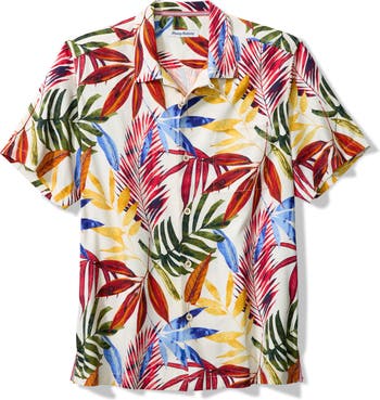 Tommy Bahama Soriano Fronds Silk Blend Camp Shirt