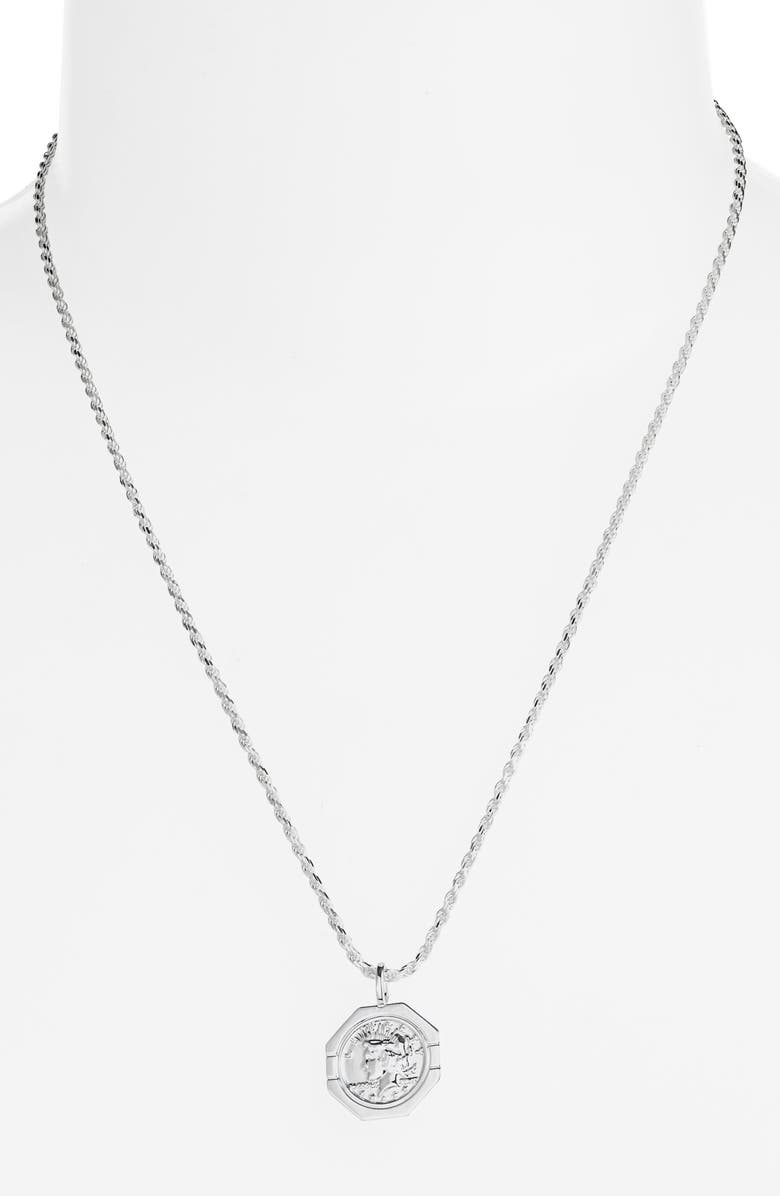 MIRANDA FRYE Kate Coin Charm Pendant Necklace | Nordstrom