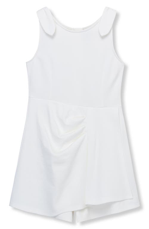 Habitual Kids Kids' Faux Wrap Romper White at Nordstrom,