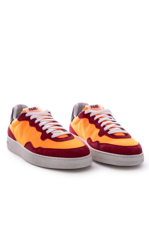 P448 Vert Sneaker In Neon Orange