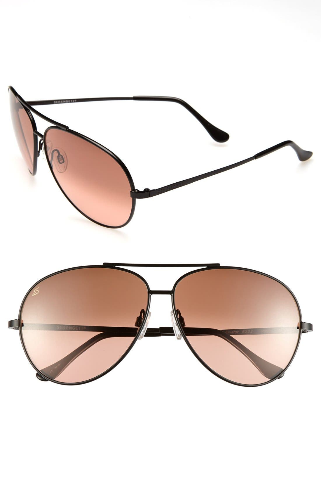 serengeti polarized aviator sunglasses