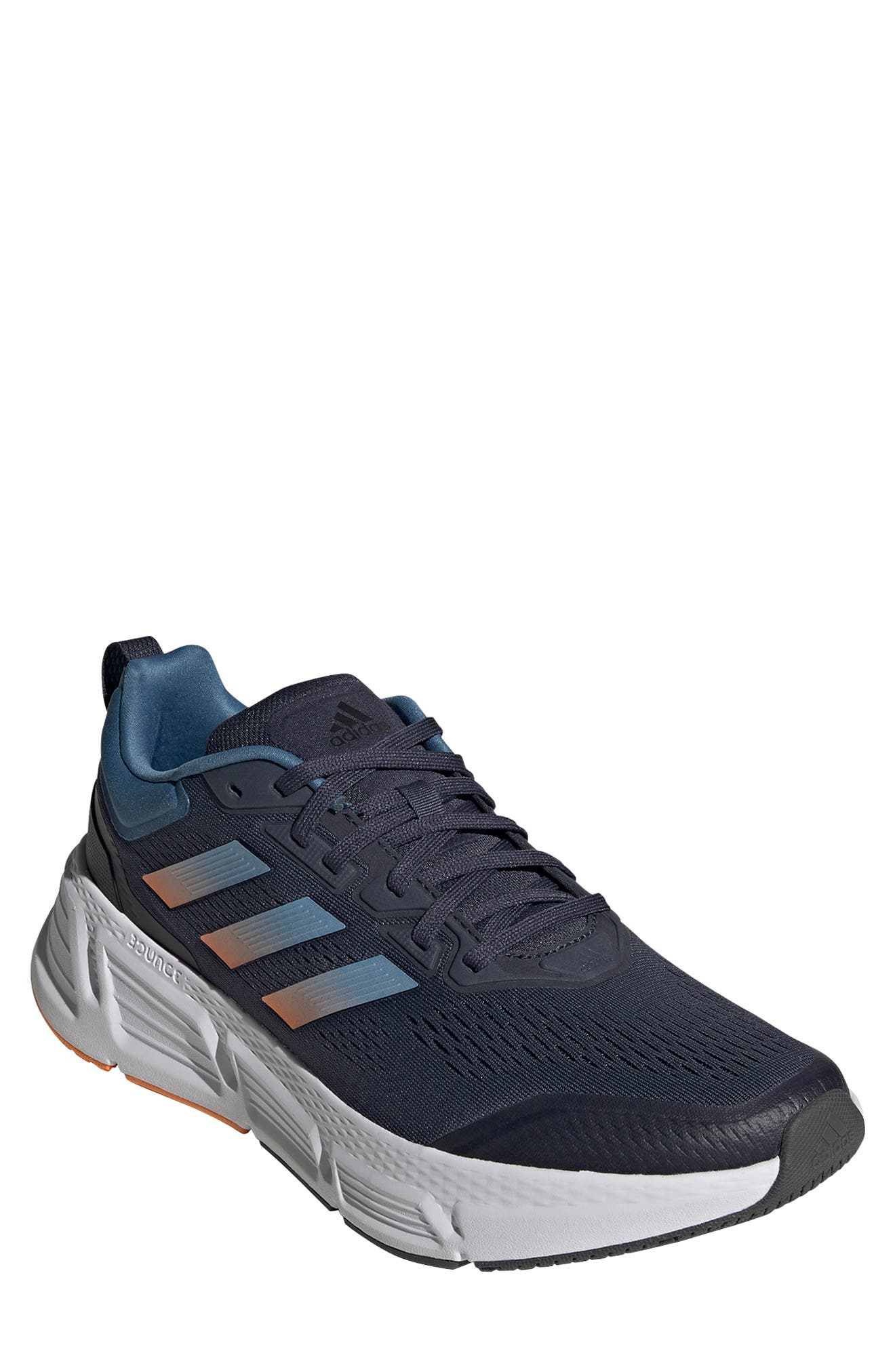 adidas navy blue and orange shoes