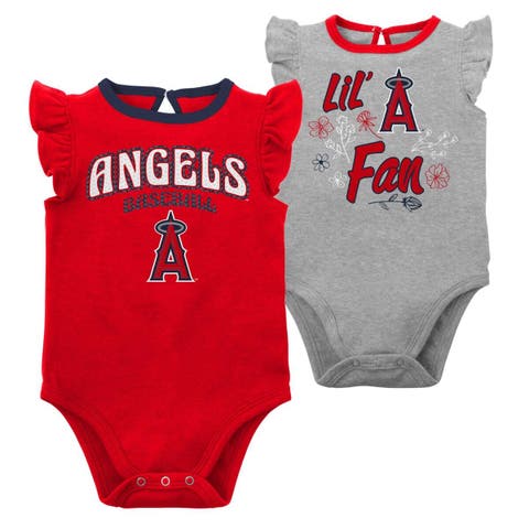 Newborn & Infant Royal/Heathered Gray Los Angeles Dodgers Scream